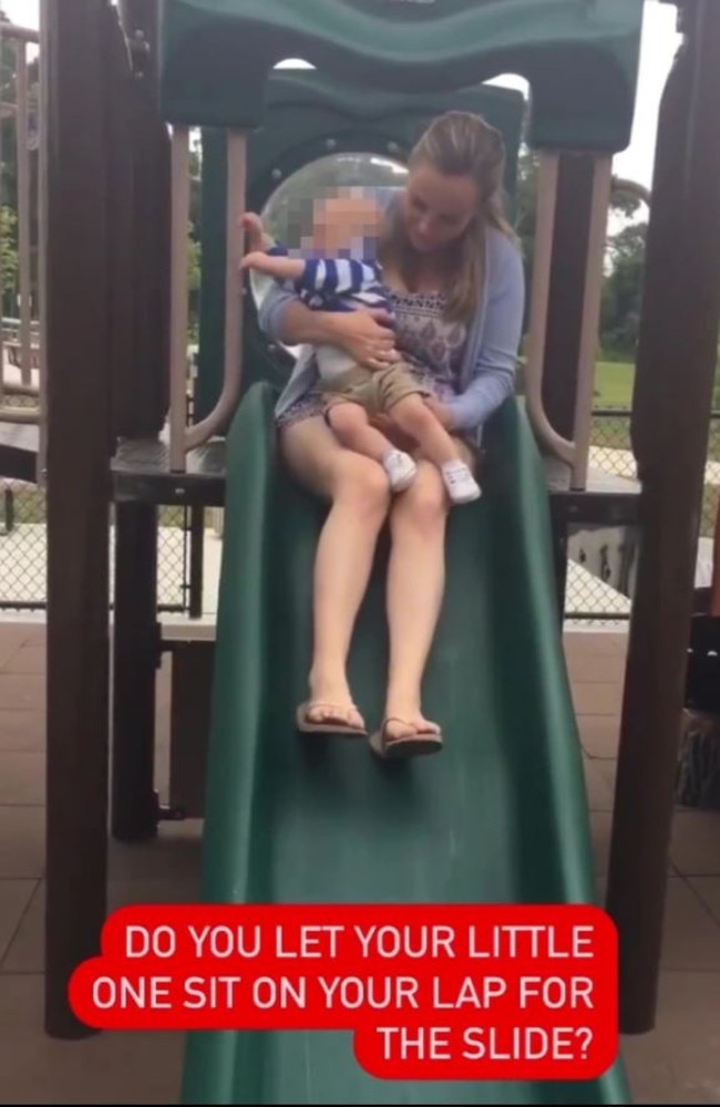 Here's Why It's Dangerous To Go Down a Slide With Your Child