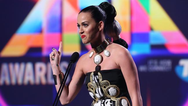 Star power ... Katy Perry at the ARIAs. Picture: Getty Images