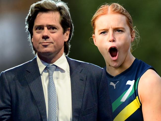 Gillon McLachlan Sophie McKay draft