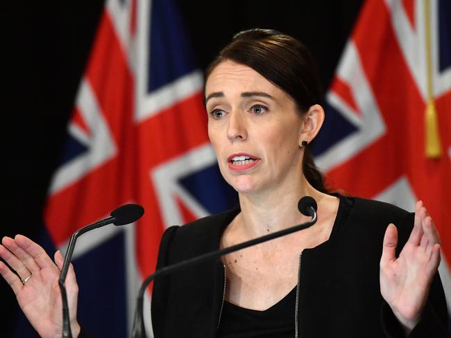 New Zealand Prime Minister Jacinda Ardern looks set to ban or make it harder for New Zealanders to get their hands on semiautomatic rifles. Picture: Getty