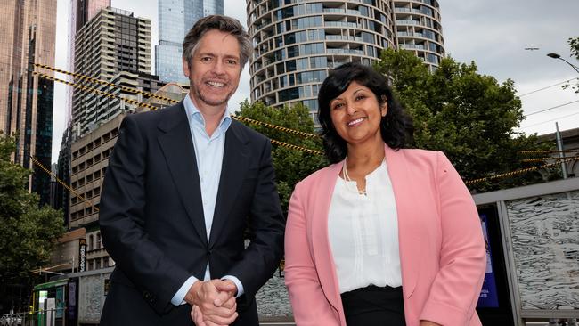 The Victorian Electoral Commission conducted a computer count on Thursday with Mr Reece and Ms Campbell coming out on top. Picture: NewsWire / Nadir Kinani