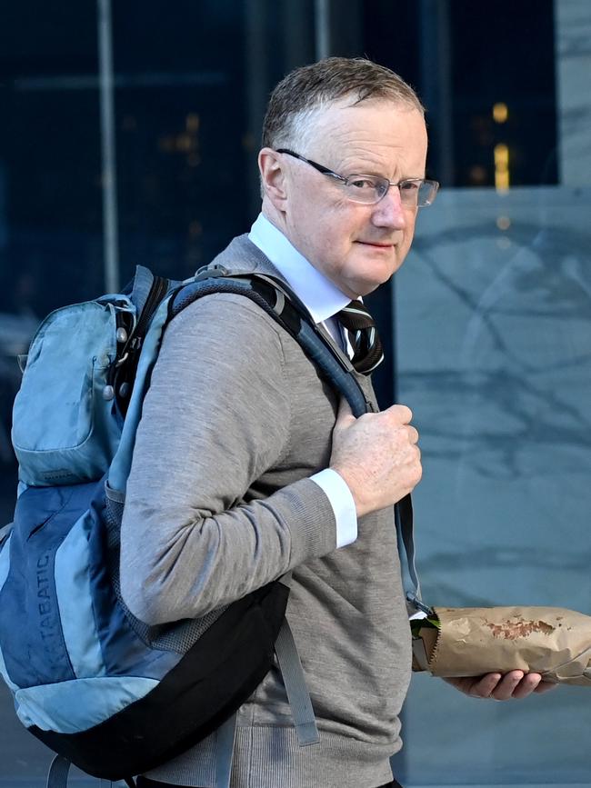 RBA Governor Philip Lowe last week. Picture: Jeremy Piper