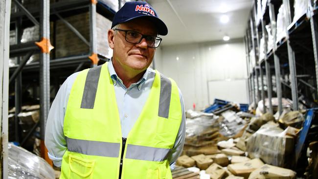 Prime Minister Scott Morrison is like an “annoying uncle, always putting his foot in it”, and Australia deserves better in times of natural disaster. Picture: Elise Derwin.