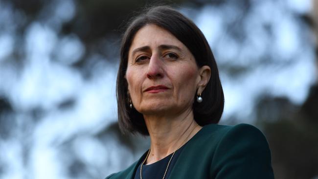 NSW Premier Gladys Berejiklian’s leadership is tenuous after her affair with ex-MP Daryl Maguire was revealed. Picture: Sam Mooy/Getty Images