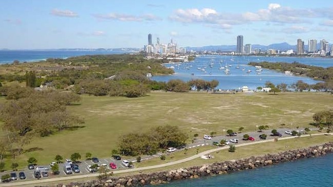 Car parking at the northern end of The Spit near the Seaway. It could be removed under a new plan.