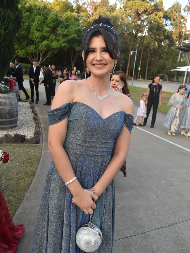 Adriana at Runcorn State High School 2023 formal. Photos: Georgie Walker.