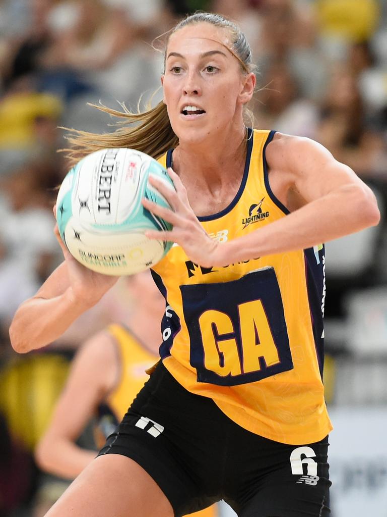 Cara Koenen is one of Australia’s best goal shooters. (Photo by Matt Roberts/Getty Images)