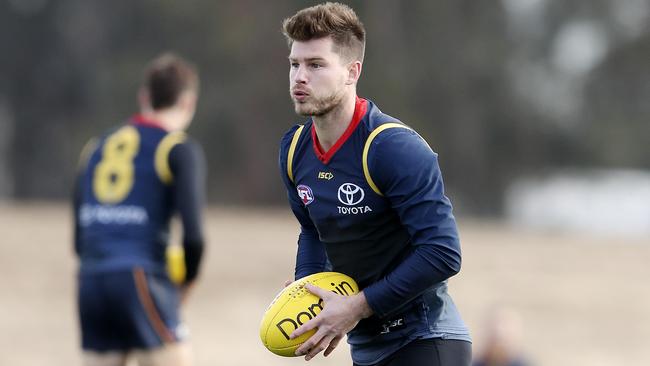 Adelaide midfielder Bryce Gibbs was dropped for the Crows’ comeback win over Greater Western Sydney. Picture: Sarah Reed