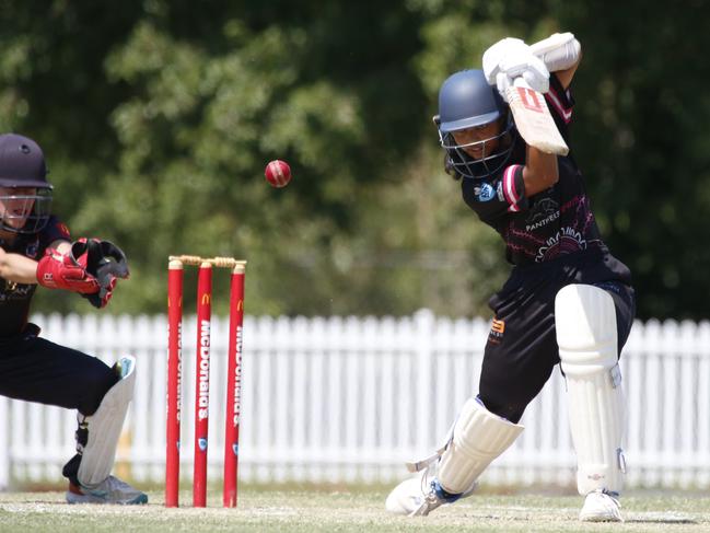 Aleena Syed top scored for Penrith. Picture Warren Gannon Photography