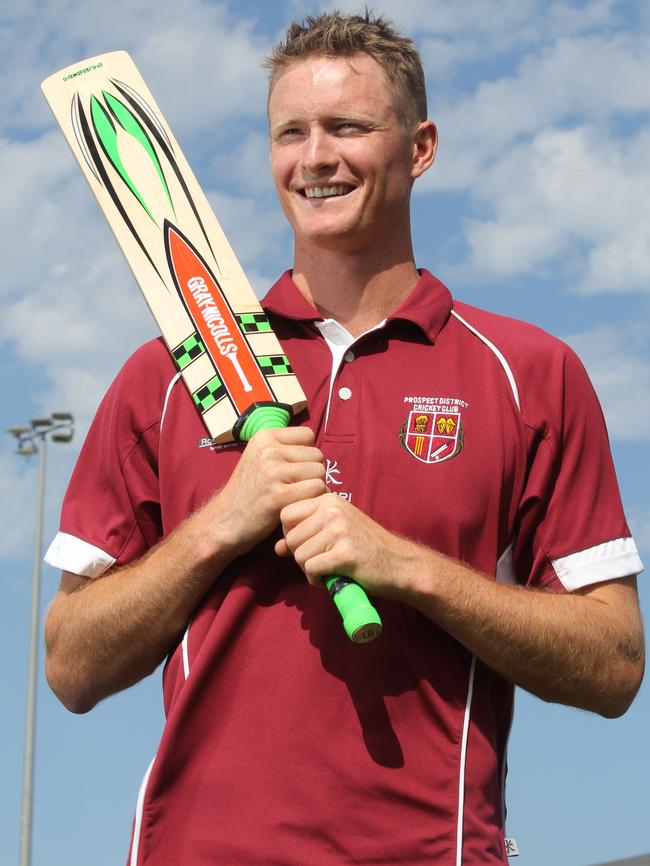 Alex Keath had a crack at a professional cricket career.