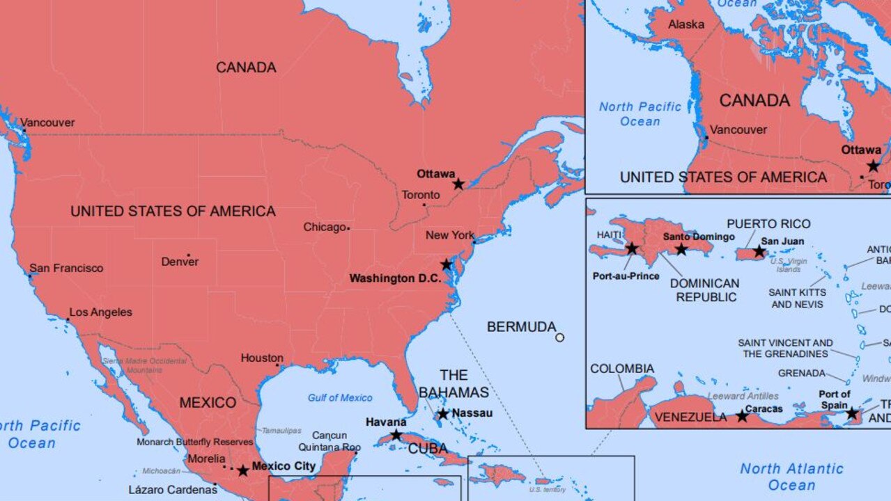 The Department of Foreign Affairs and Trade is advising all Australians to avoid the USA.
