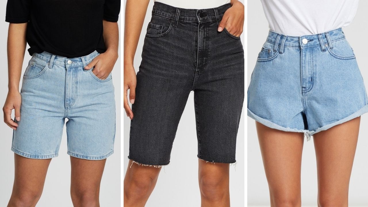 Update your denim shorts collection with these versatile pairs. Image: Supplied.