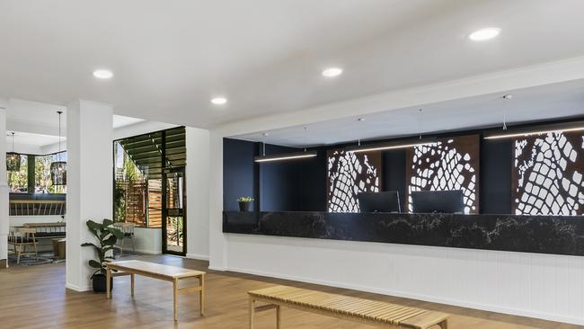 The resort-style TraveLodge Darwin's $3.7M Wet Season refurbishment saw each of the hotel’s 168 rooms and 32 self-contained townhouses stripped to the bones. SUPPLIED