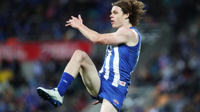 North Melbourne coach heaps praise on Tasmanian star following