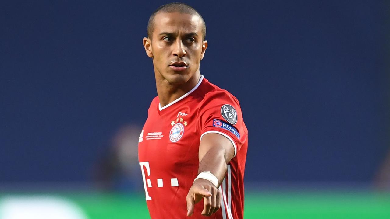 Thiago Alcantara on verge of Liverpool move.