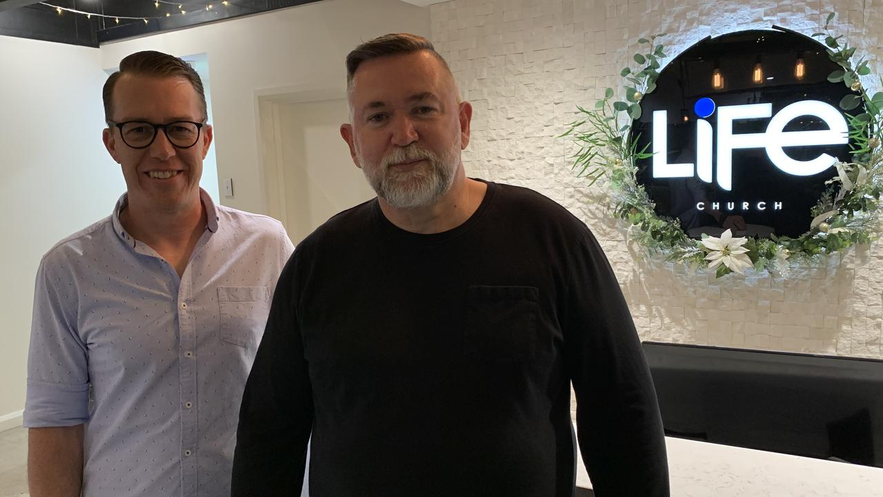 Life Church lead pastor Rick Emmerson and senior pastor Ashley Goode hope to prove themselves as good neighbours should their development proposal at Mons be approved.