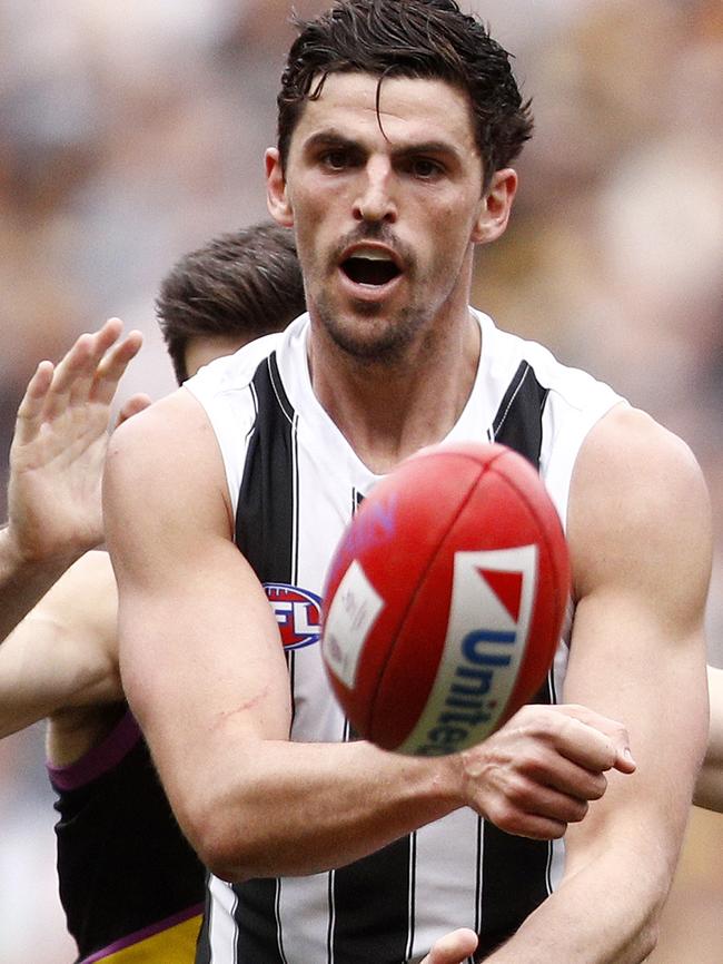 Scott Pendlebury says the Magpies are full of belief. Pic: AAP