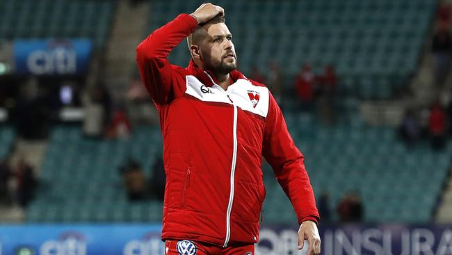 Buddy’s injury is bad news for the Swans. Picture: Getty Images