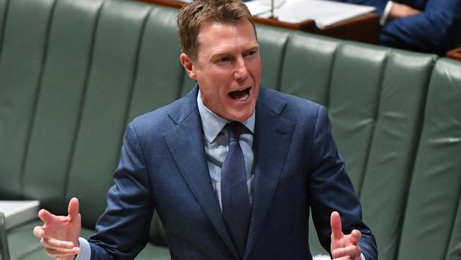 Federal Attorney-General Christian Porter in Parliament House in Canberra. Picture: AAP IMAGE/MICK TSIKAS