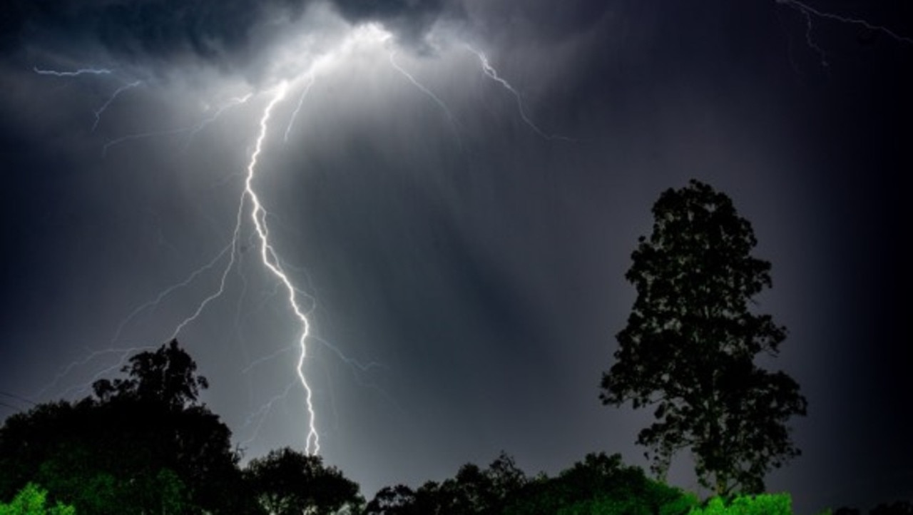 Severe storms are possible for Queensland’s southwest on Wednesday, with showers possible for coastal areas.