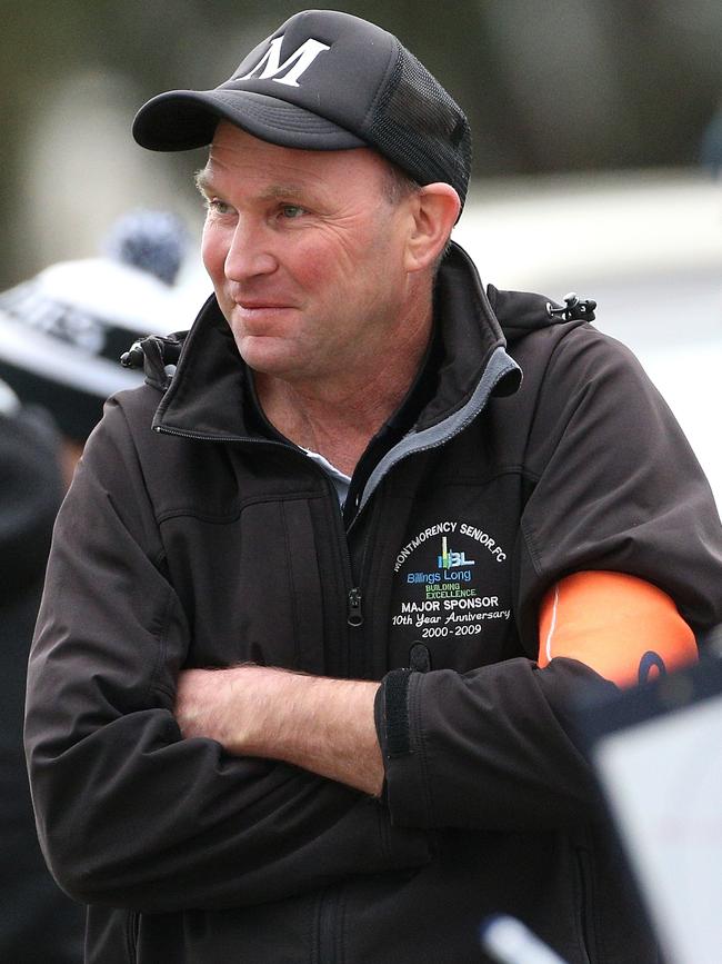 Montmorency coach Garry Ramsay. Picture: Hamish Blair