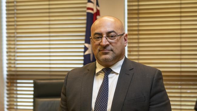 Special Envoy for Social Cohesion Peter Khalil says he is concerned about protests if they cross the line into hate speech. Picture: NCA NewsWire / Martin Ollman