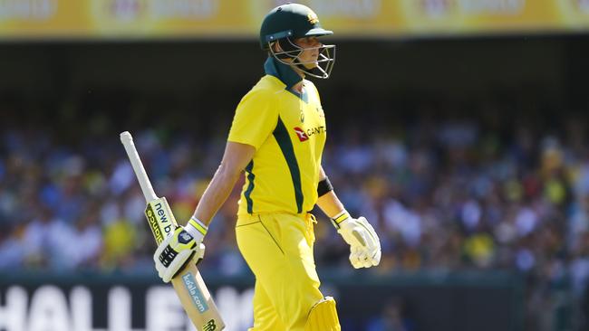 Steve Smith is not happy with his ODI form.