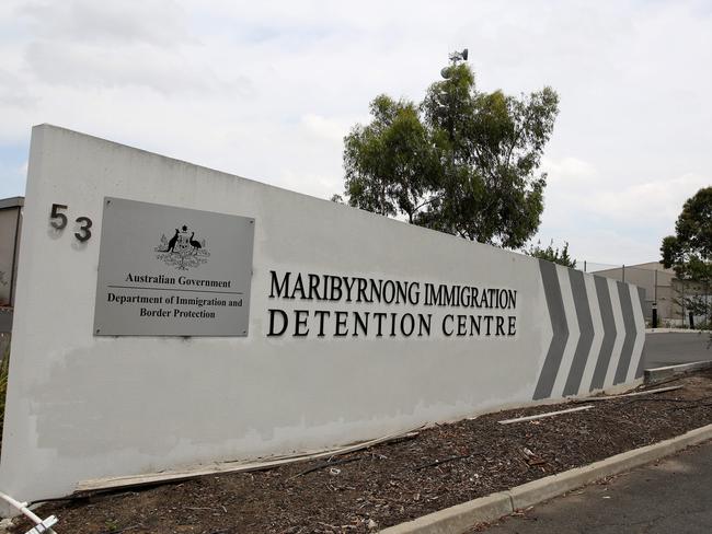 Maribyrnong Immigration Detention Centre. Picture: Brendan  Francis