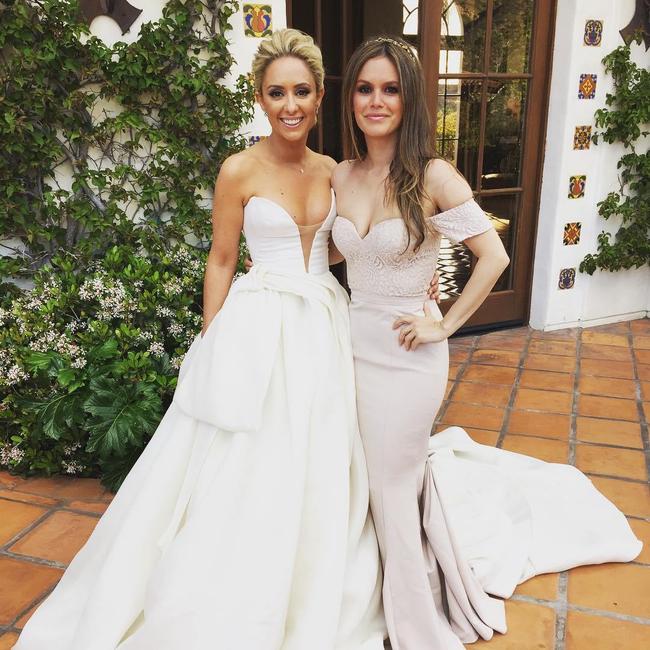 Image credit: Instagram.com/rachelbilsonRachel BilsonThe Hart of Dixie actress served as a bridesmaid to her friend Gelareh Khalioun this past weekend, who worked with Bilson on the show as a costume designer.