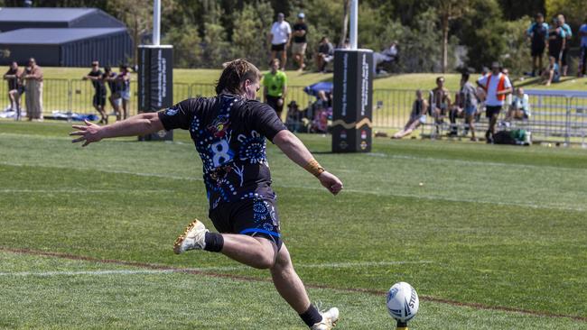 U15s boys Koori Knockout grand final, Mindaribba Warriors vs Campbelltown Ghosts. Picture: Andrea Francolini