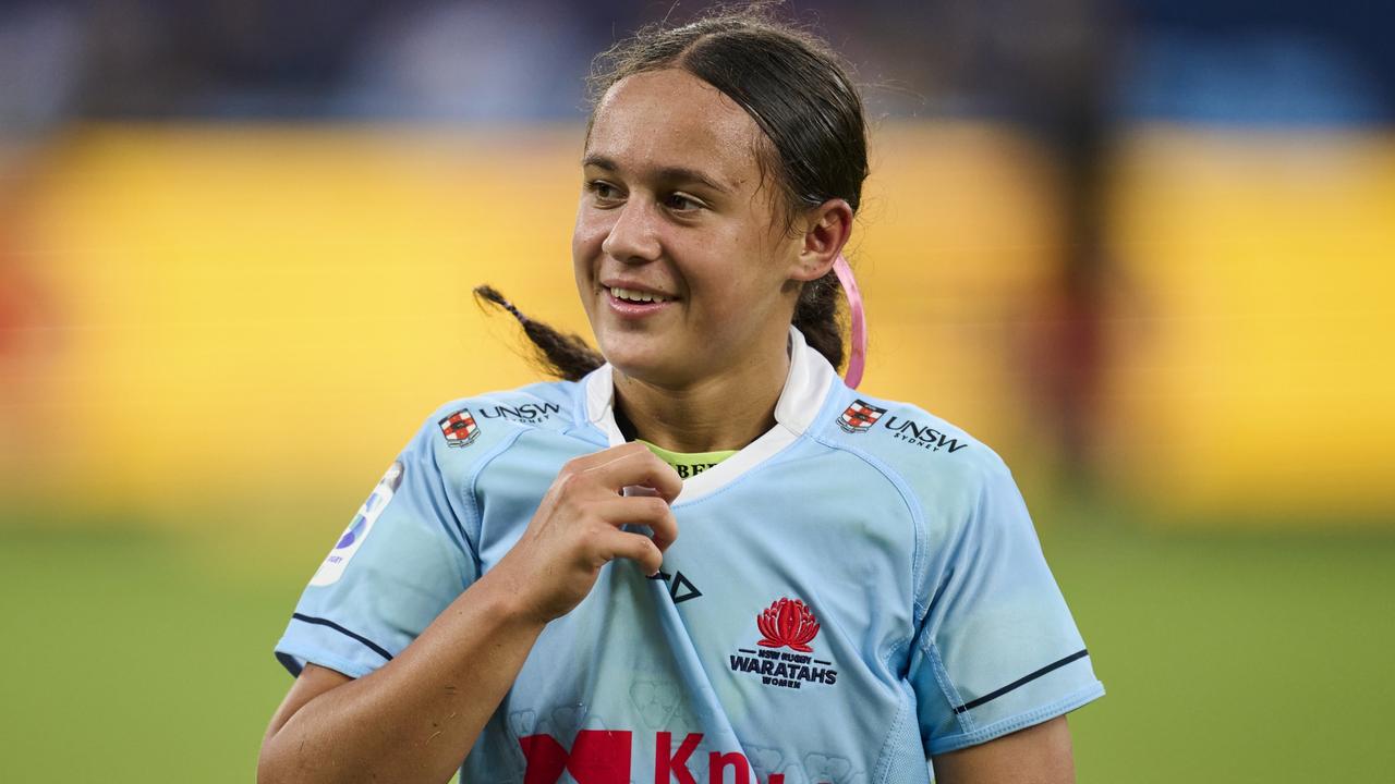 Waiaria Ellis is playing for the Waratahs already. Images)