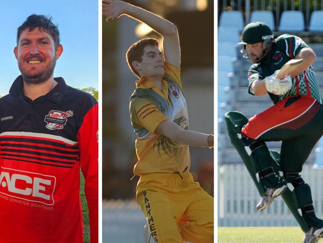 Duncan Sperling, Bailey Camilleri, and Luke Jackson all feature in the top-10 of Mackay cricket’s batting or bowling rankings this season.