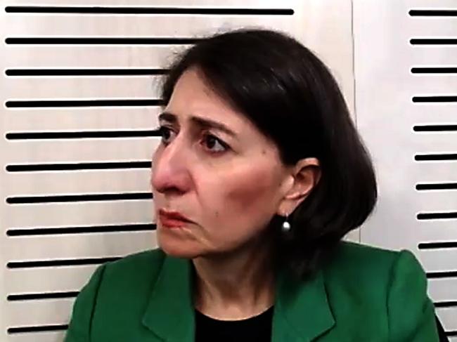 Gladys Berejiklian in the hot seat at ICAC.