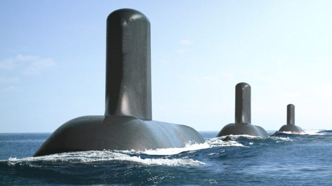 Australia's new Attack class submarines.