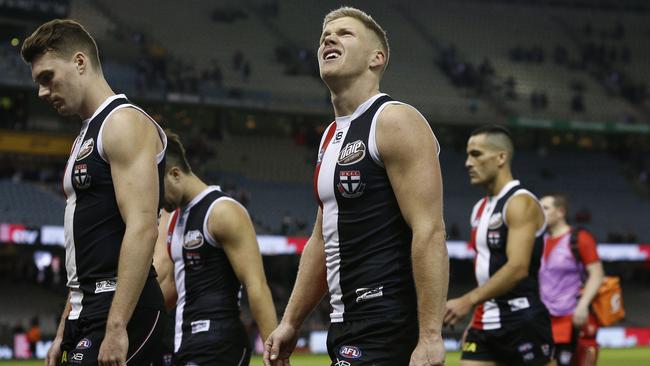 Dan Hannebery has played just 13 games for the Saints. Picture: AAP Images