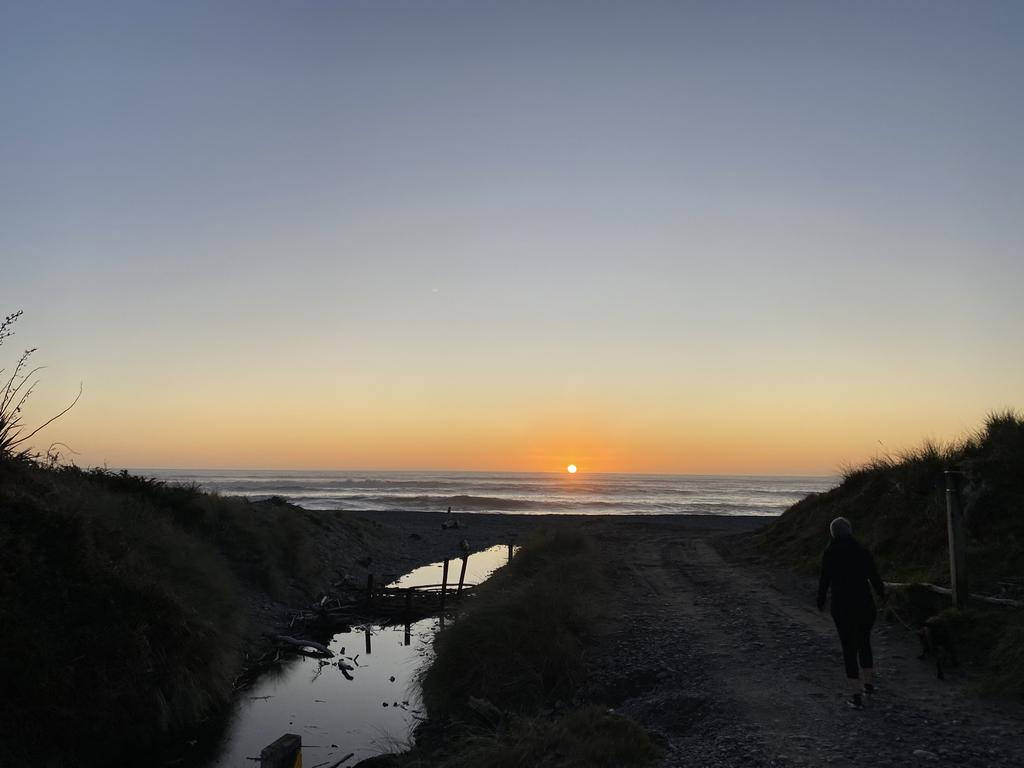 The area is primed for beach sunsets on New Zealand's West Coast. Picture: Jack Evans