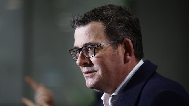 Daniel Andrews in Melbourne. Picture: Daniel Pockett