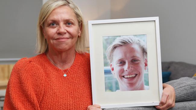 Carolyn Biram's son, Tom Farrall, died from an accidental drug overdose. Picture: Alan Barber