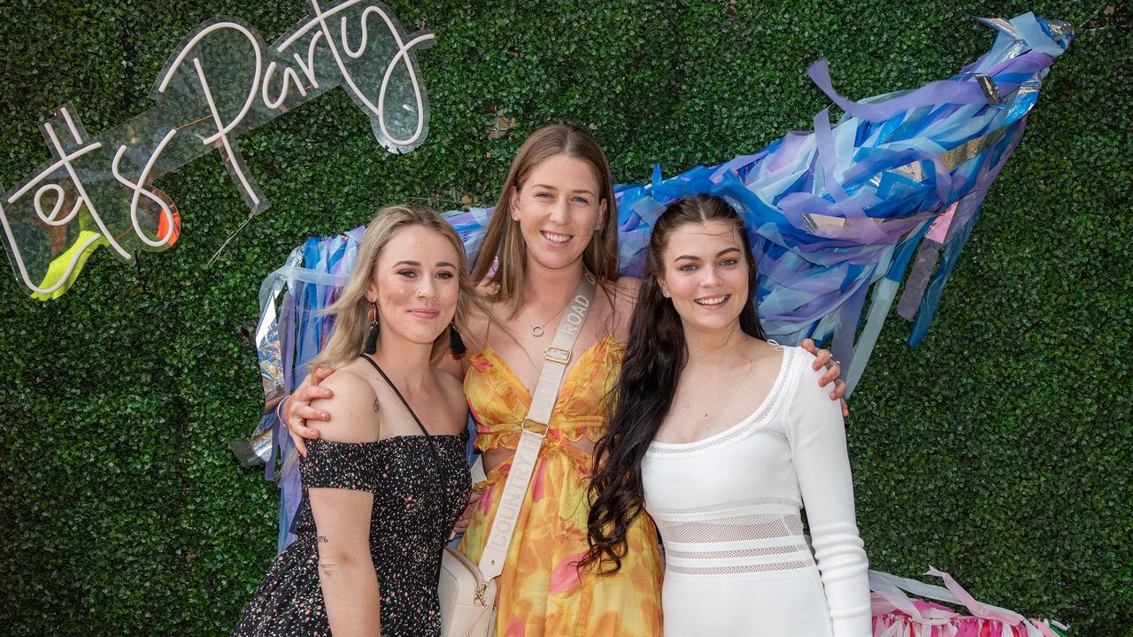 Ava Kedzlie (left), Sian Veivers and Tamara Fletcher.