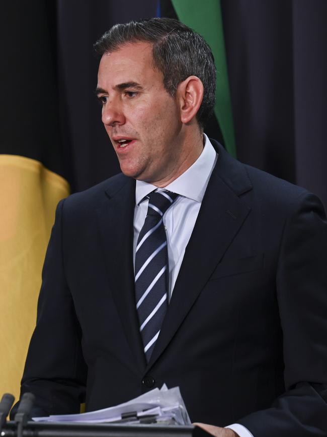 Treasurer Jim Chalmers. Picture: NewsWire/Martin Ollman