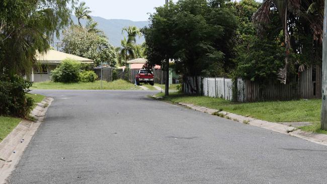 The scene of a fatal stabbing of a 17 year old Cairns boy at a New Year's Eve house party in Lychee Close, Manoora. Picture: Brendan Radke