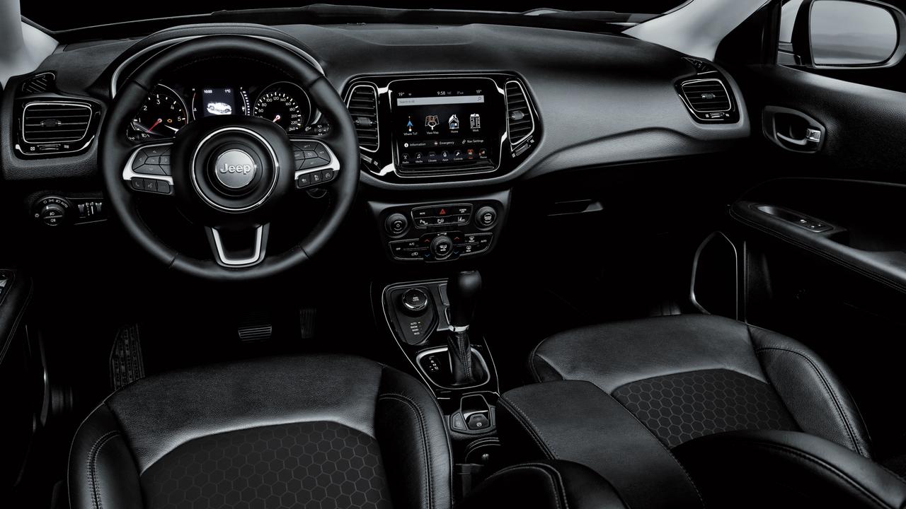 The cabin has enough luxury features to make you forget about its tough underpinnings.