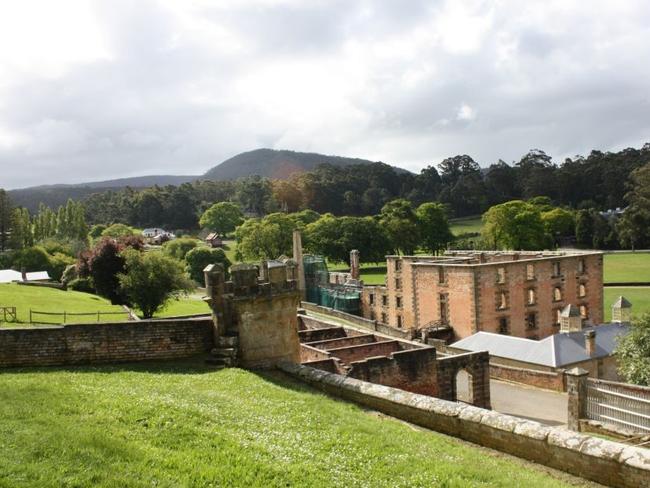 Serene Port Arthur, the scene of Australia's worst gun massacre.