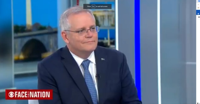 Scott Morrison's has dismissed claims China is using Australia to try and crack the US.