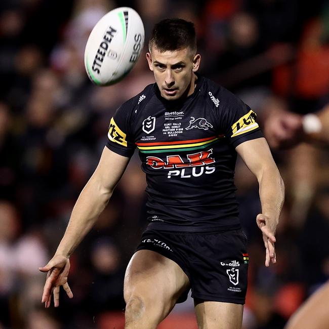 Kurt Falls impressed in his long-awaited NRL debut. Picture: Matt King/Getty Images