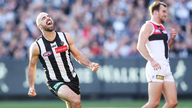 Steele Sidebottom’s house burnt down last year. Picture: Getty Images