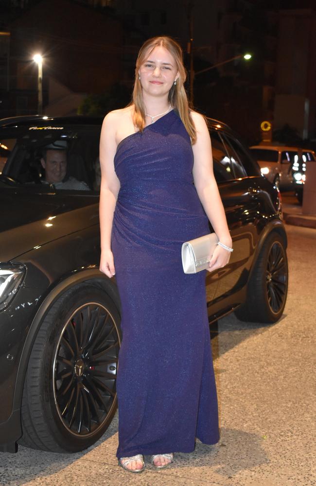 Maddisen O at the Siena Catholic College Yr 12 Benefit Ball (formal 2024).