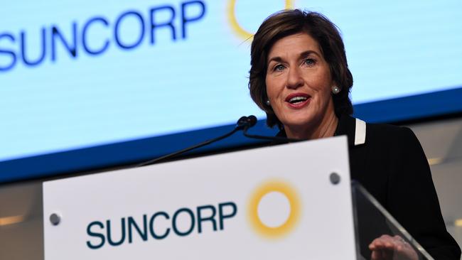 Suncorp chair Christine McLoughlin. Picture: AAP