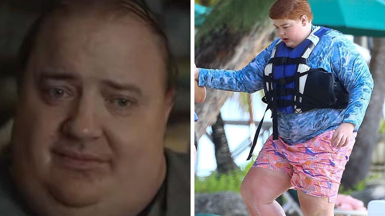 Brendan Fraser: My son helped me connect with my obese character in The Whale