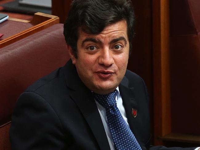 Senator Sam Dastyari said Parliament had a weird alcohol-fuelled, late-night culture. Picture: Kym Smith